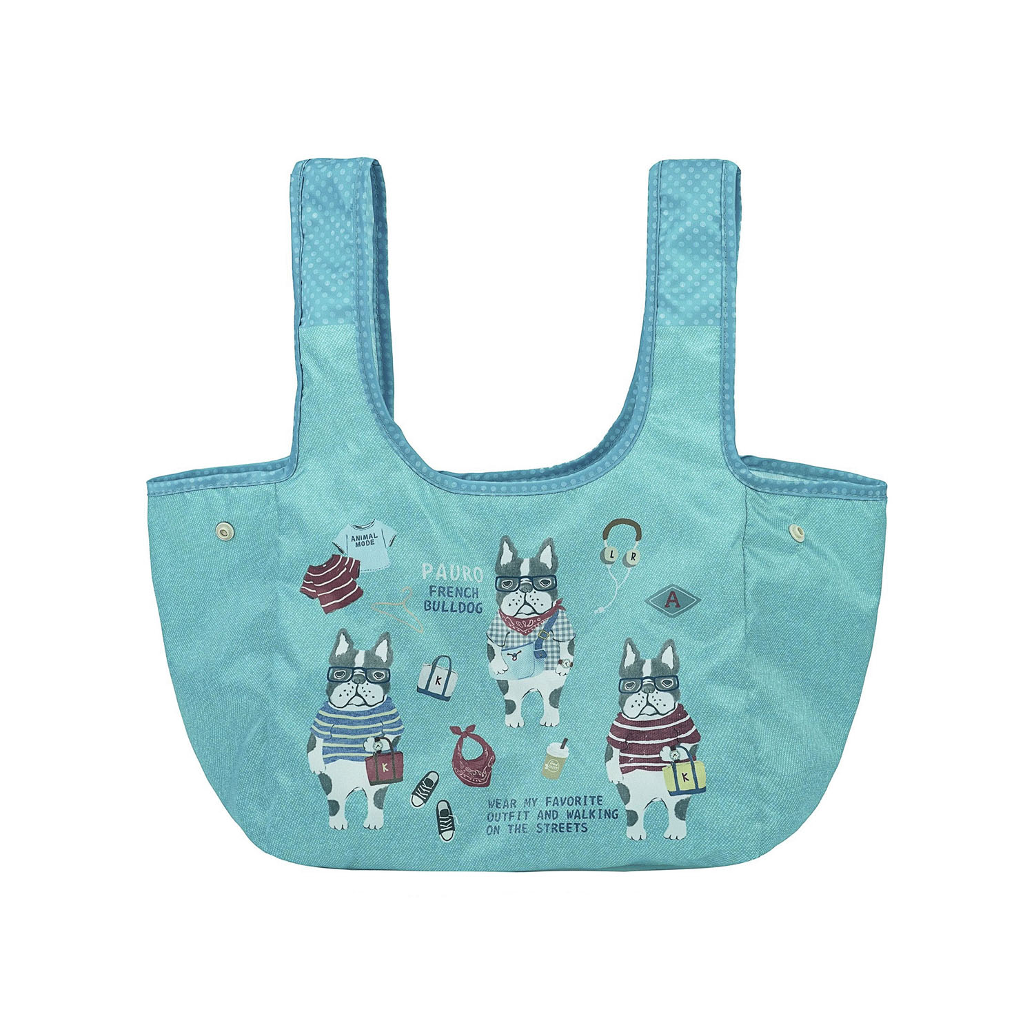 コンビニエコバッグ  パウロ柄 - 画像8