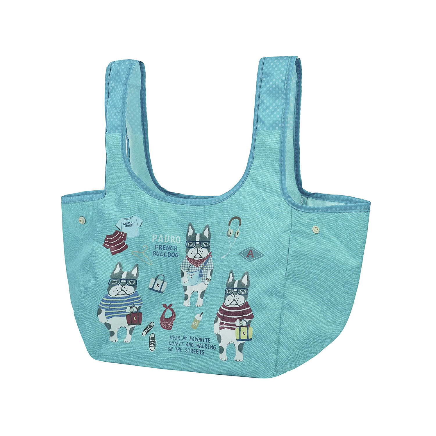 コンビニエコバッグ  パウロ柄 - 画像9