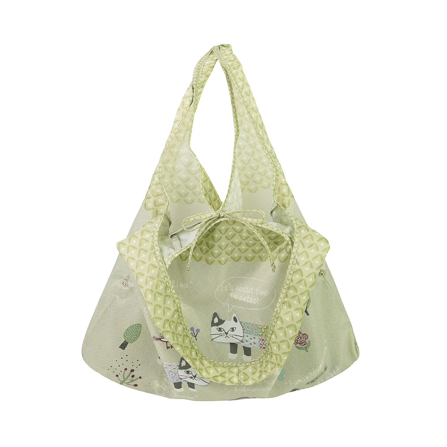 エコバッグ（Lサイズ） マチルダさん柄 - 画像5