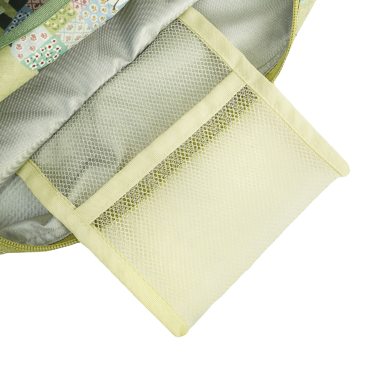 シルバー保冷保温 折り畳みエコバッグ（Lサイズ） マチルダさん柄 - 画像7