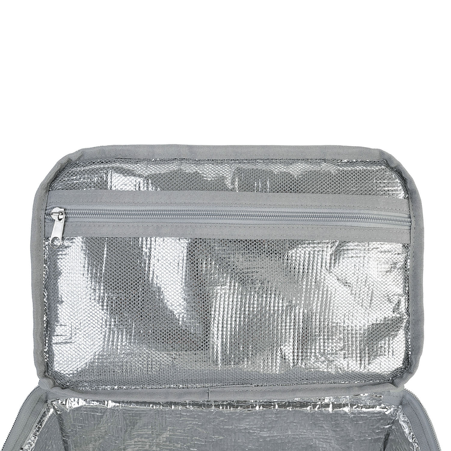 アルミ保冷保温 折り畳みクーラーバッグ ネコまるけ柄 - 画像6