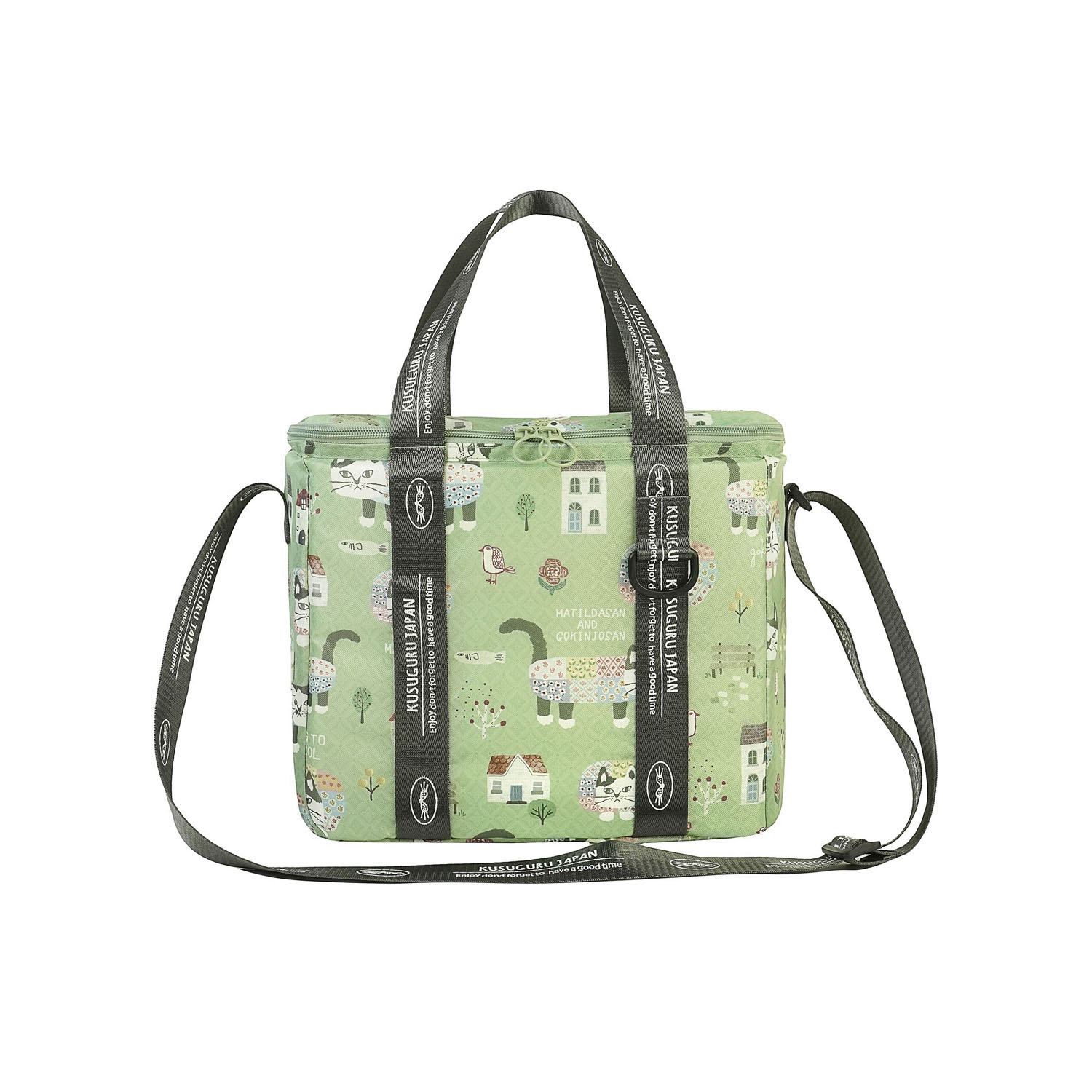 アルミ保冷保温 折り畳みクーラーバッグ マチルダさん柄 - 画像8