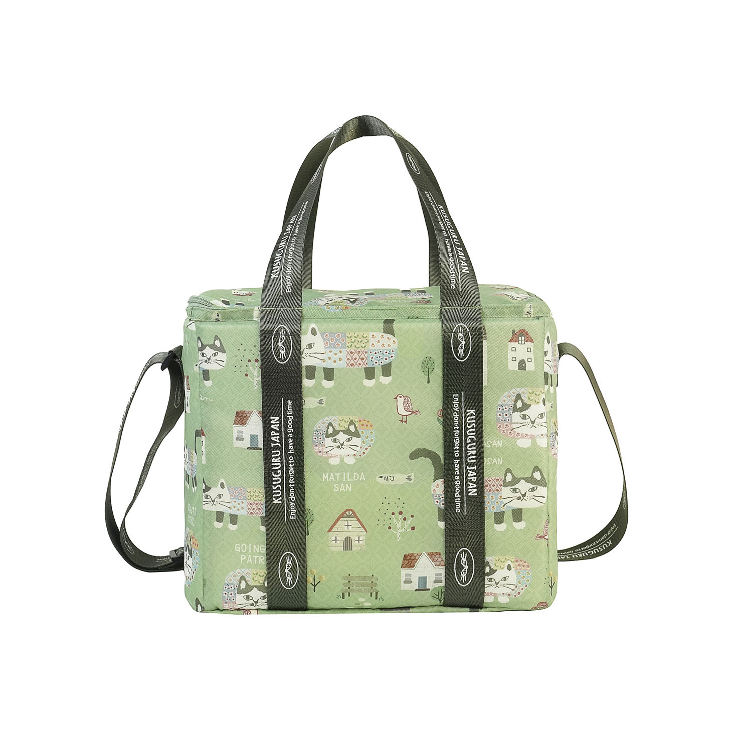 アルミ保冷保温 折り畳みクーラーバッグ マチルダさん柄 - 画像10