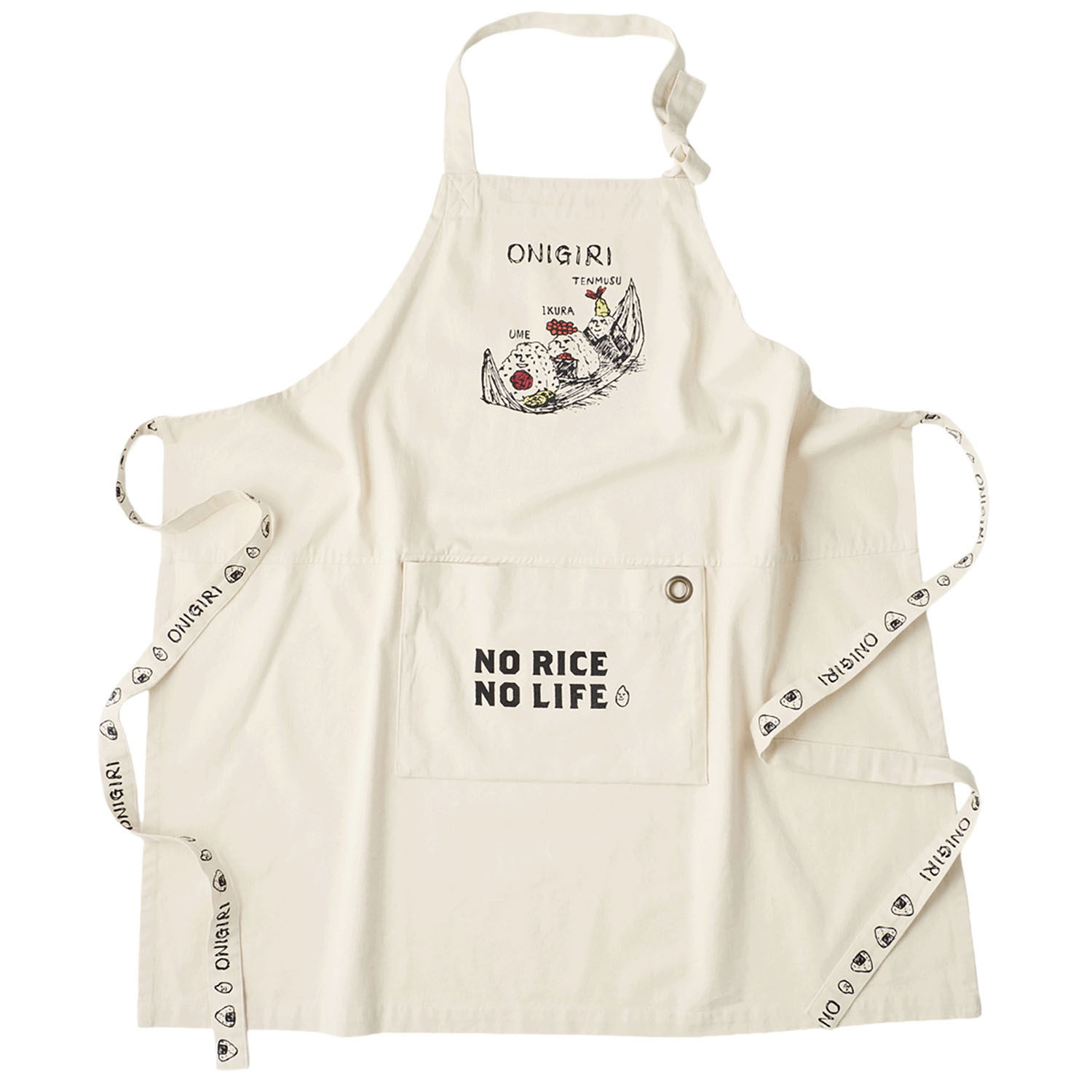 パッカブルエプロン ONIGIRIーNT