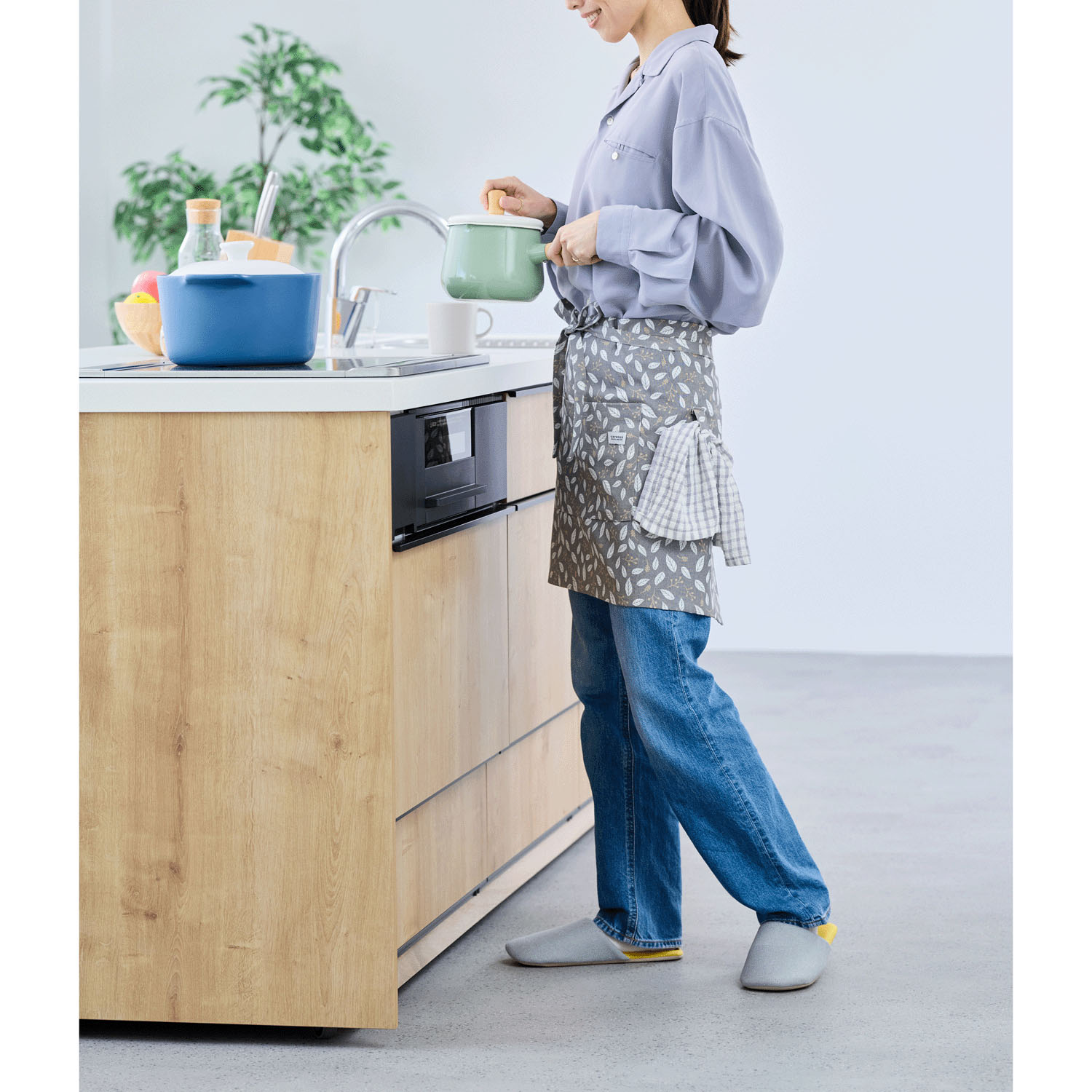 ヘーゼル ギャルソンエプロン - 画像2