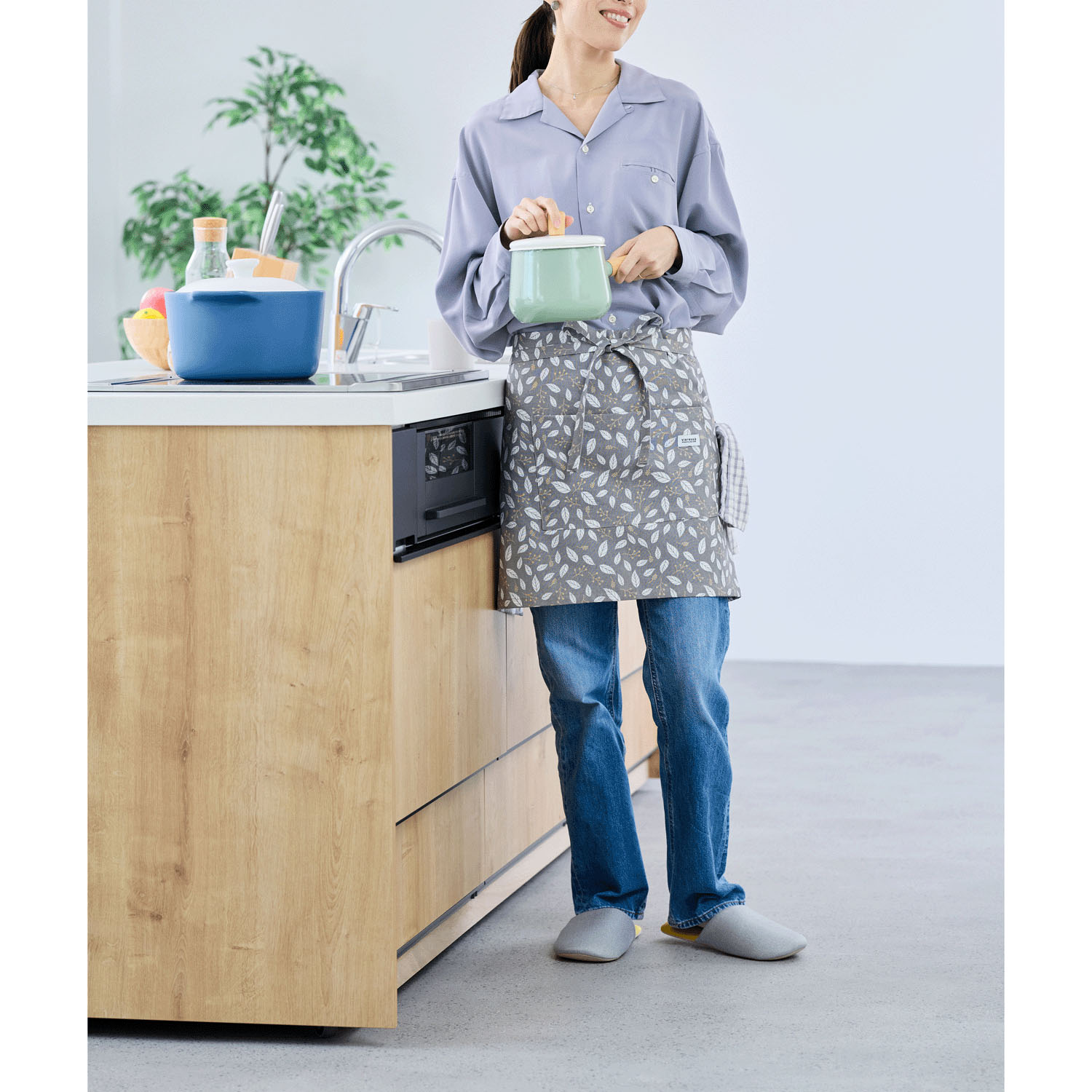 ヘーゼル ギャルソンエプロン - 画像1