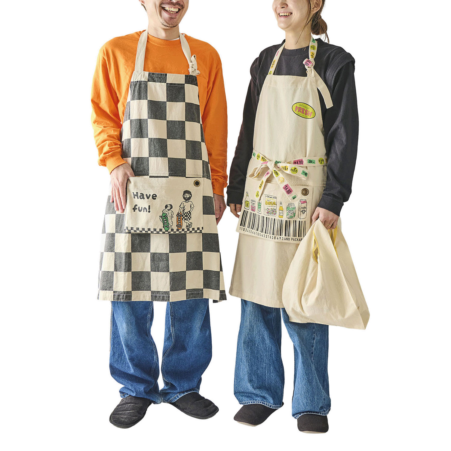 パッカブル エプロン