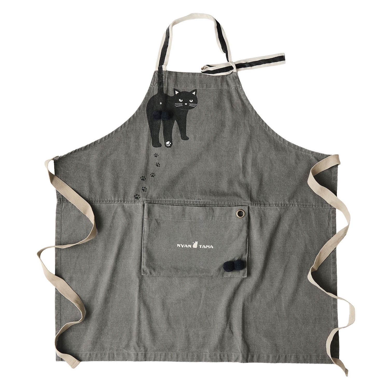 パッカブル エプロン にゃんたま - 画像2