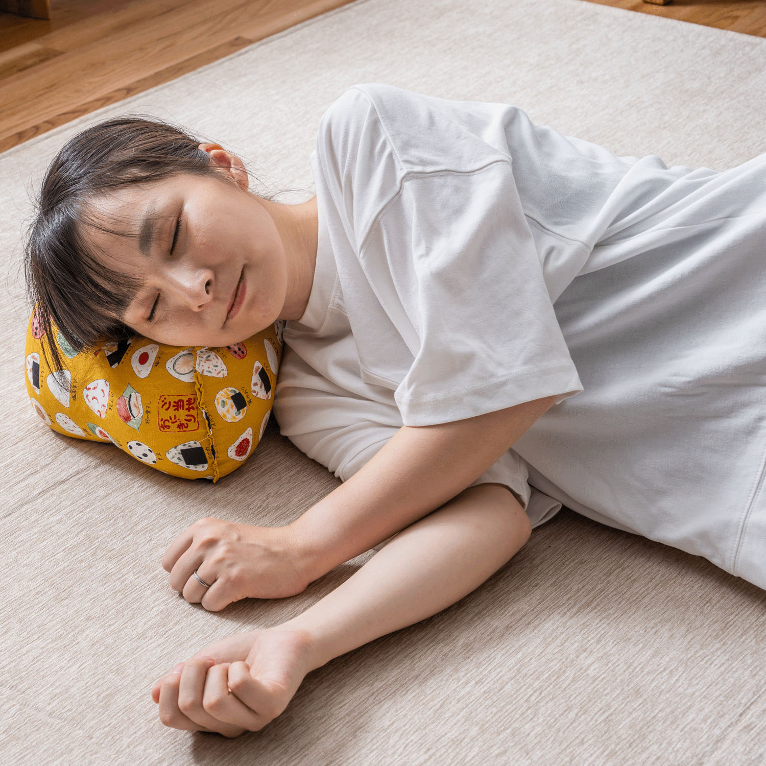 低反発おにぎり枕 ご当地おにぎり柄 - 画像6