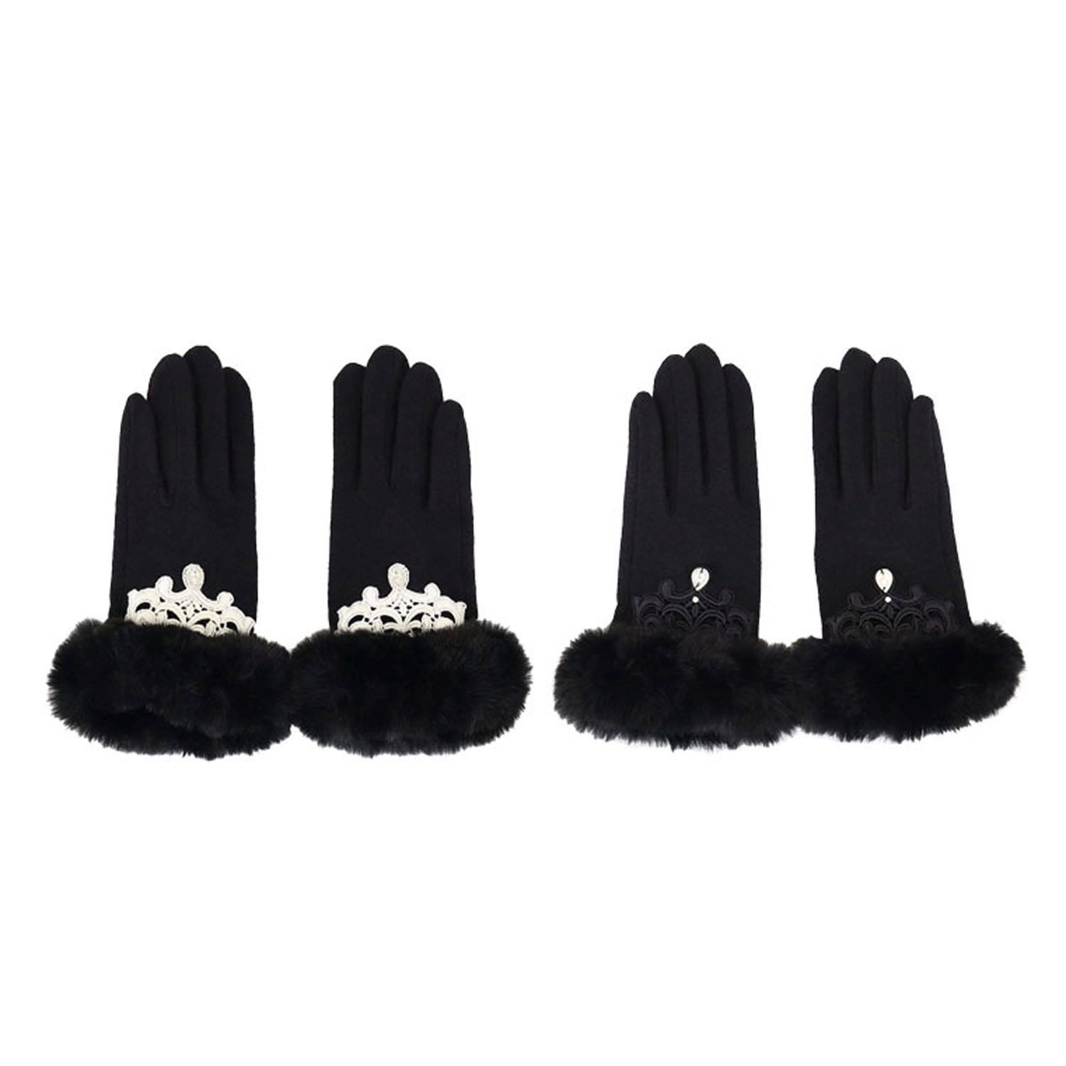 【在庫限り】リュミエールファーグローブ - 画像1