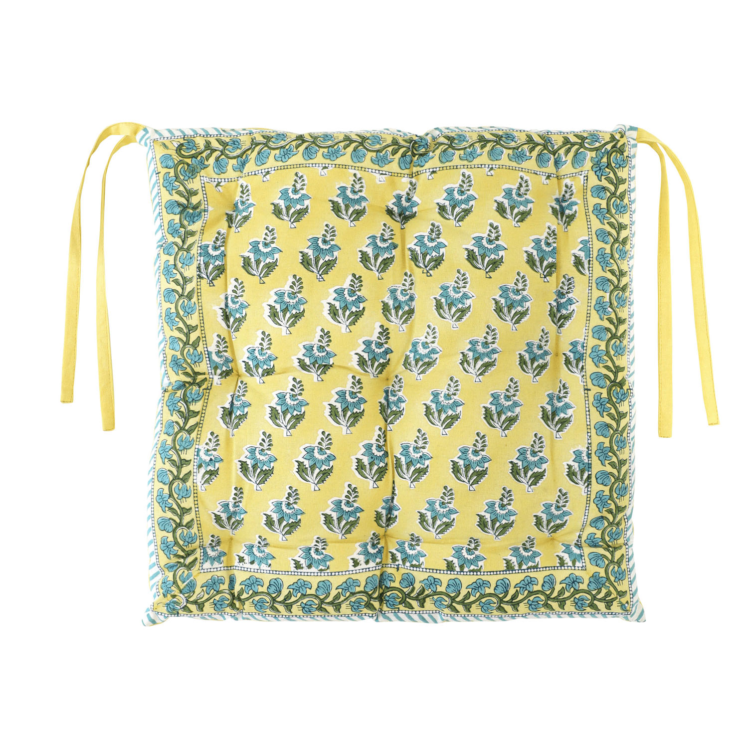 シートクッション  ボニータブロックプリント - 画像13