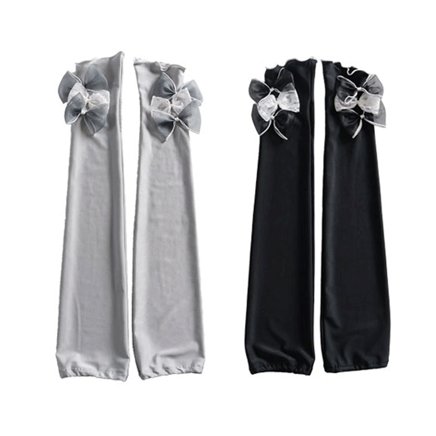 シアーリボン UVロング手袋