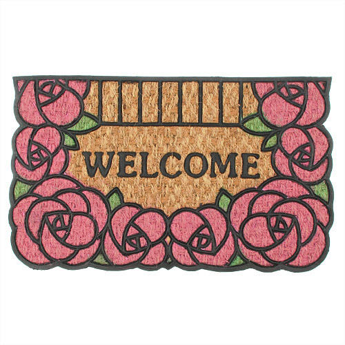 ローズウェルカムコイヤーマット75x45cm - 画像1