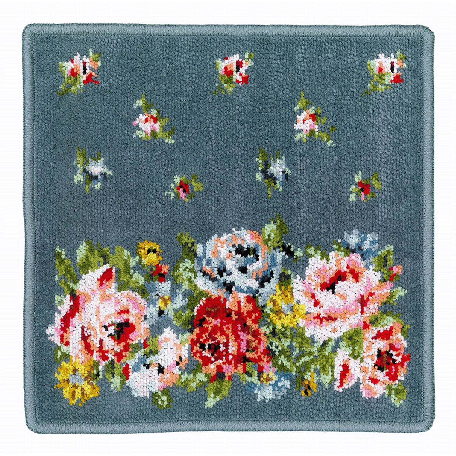 レイクアルスター ローズガーデン シュニール織ハンカチ25 - 画像2