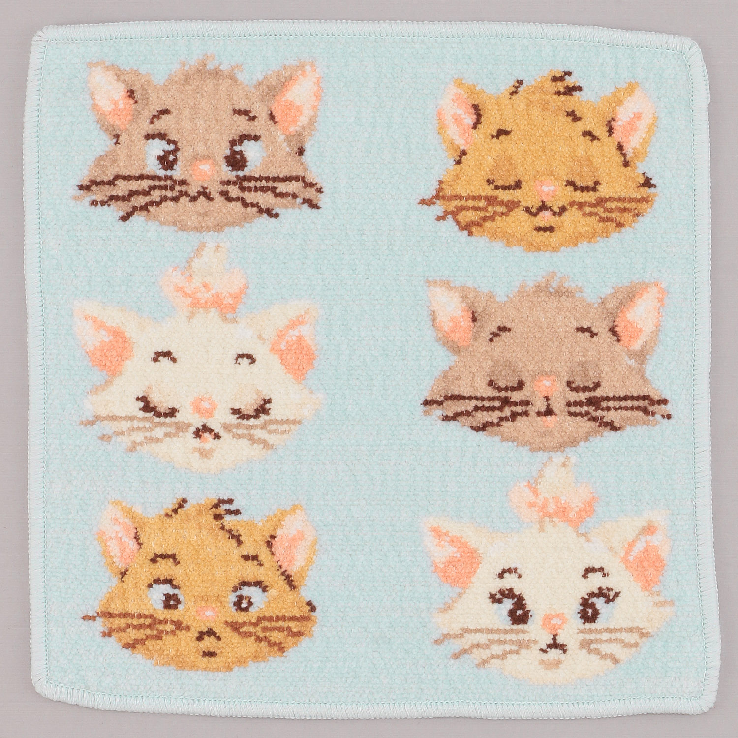 ディズニー リトルフェイシーズ タオルハンカチ - 画像1