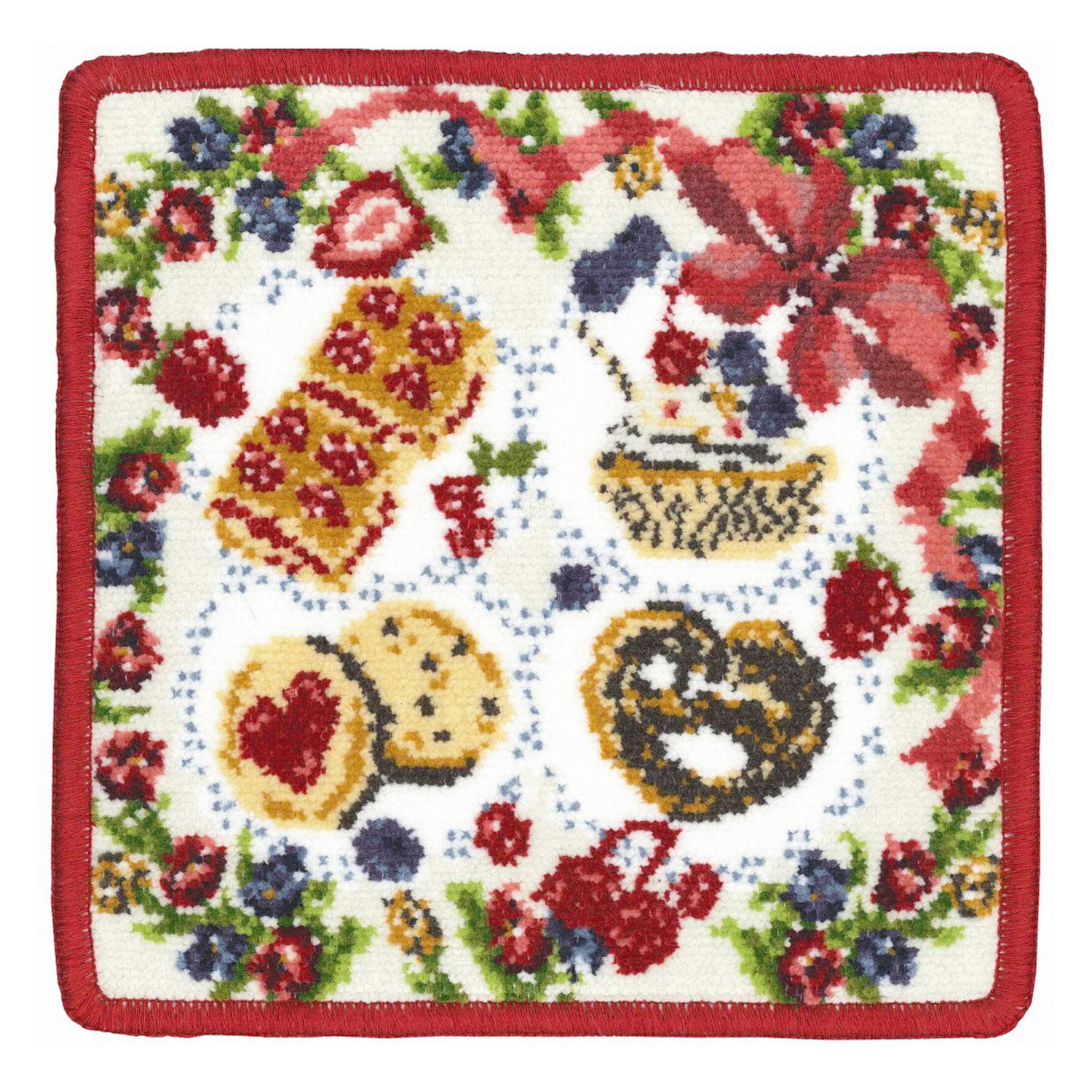 スイーツプレート ハンカチ20×20