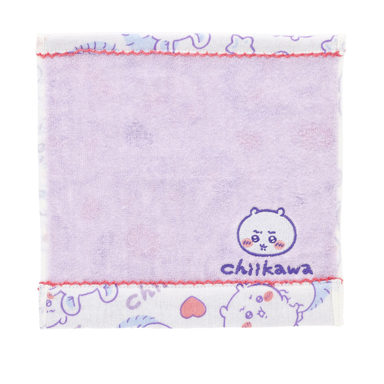 ちいかわ ミニタオル 「キュートなふたり」 - 画像1