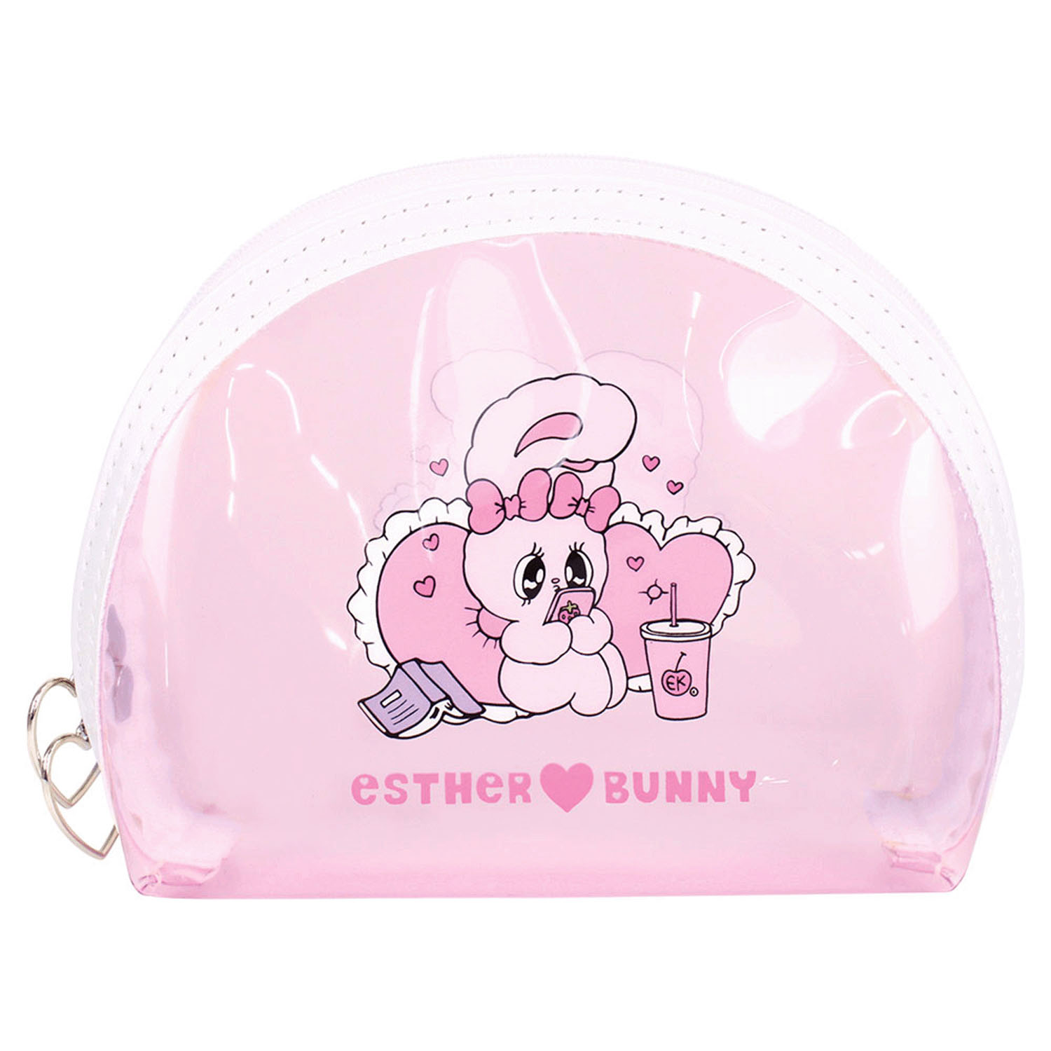 エスターバニー クリアシェルポーチ チル - 画像1