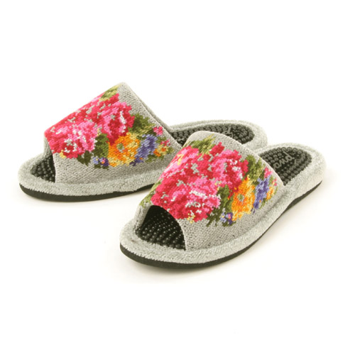 【15：在庫限り】シャンティ 健康スリッパ Lサイズ