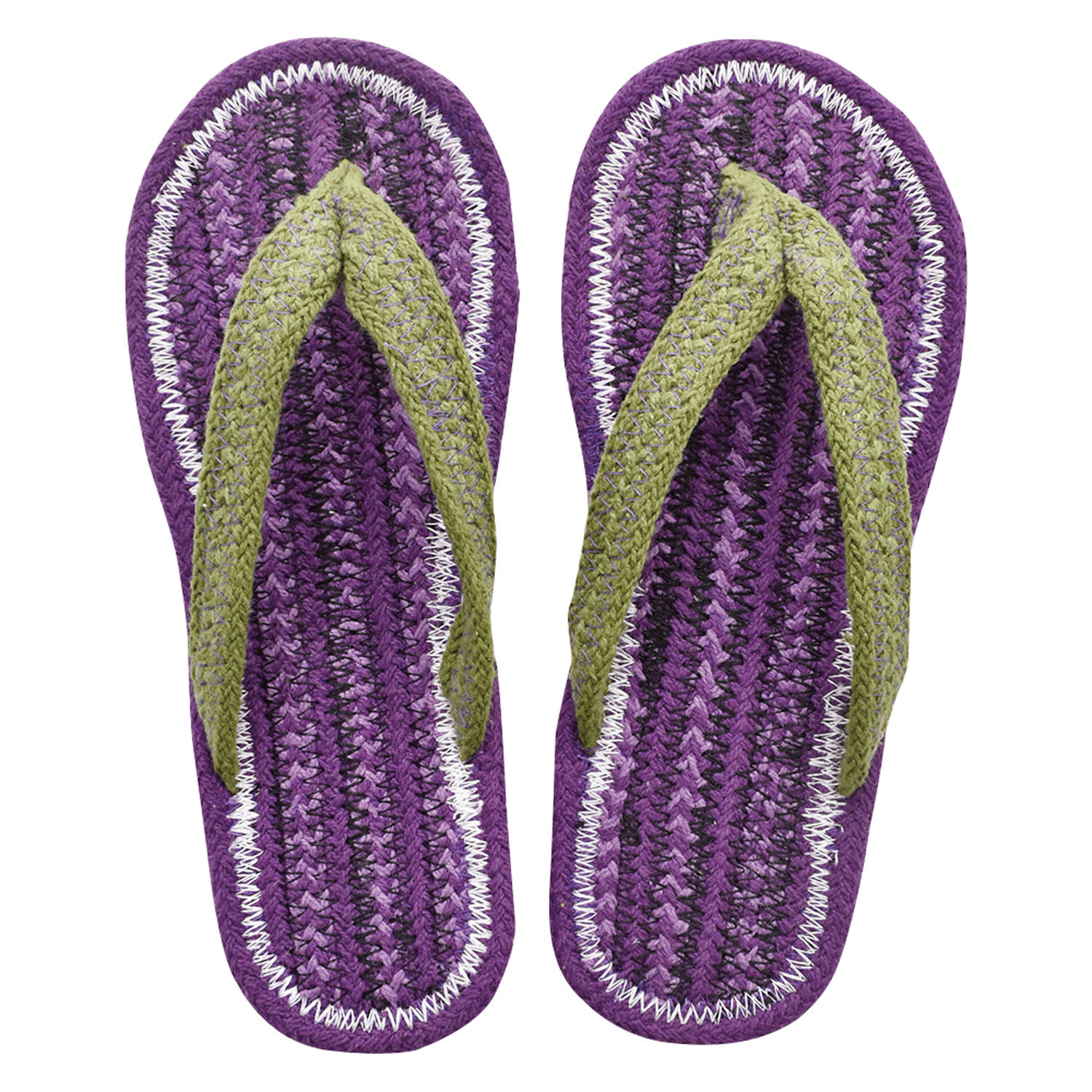 コットンサンダル ナスL - 画像2