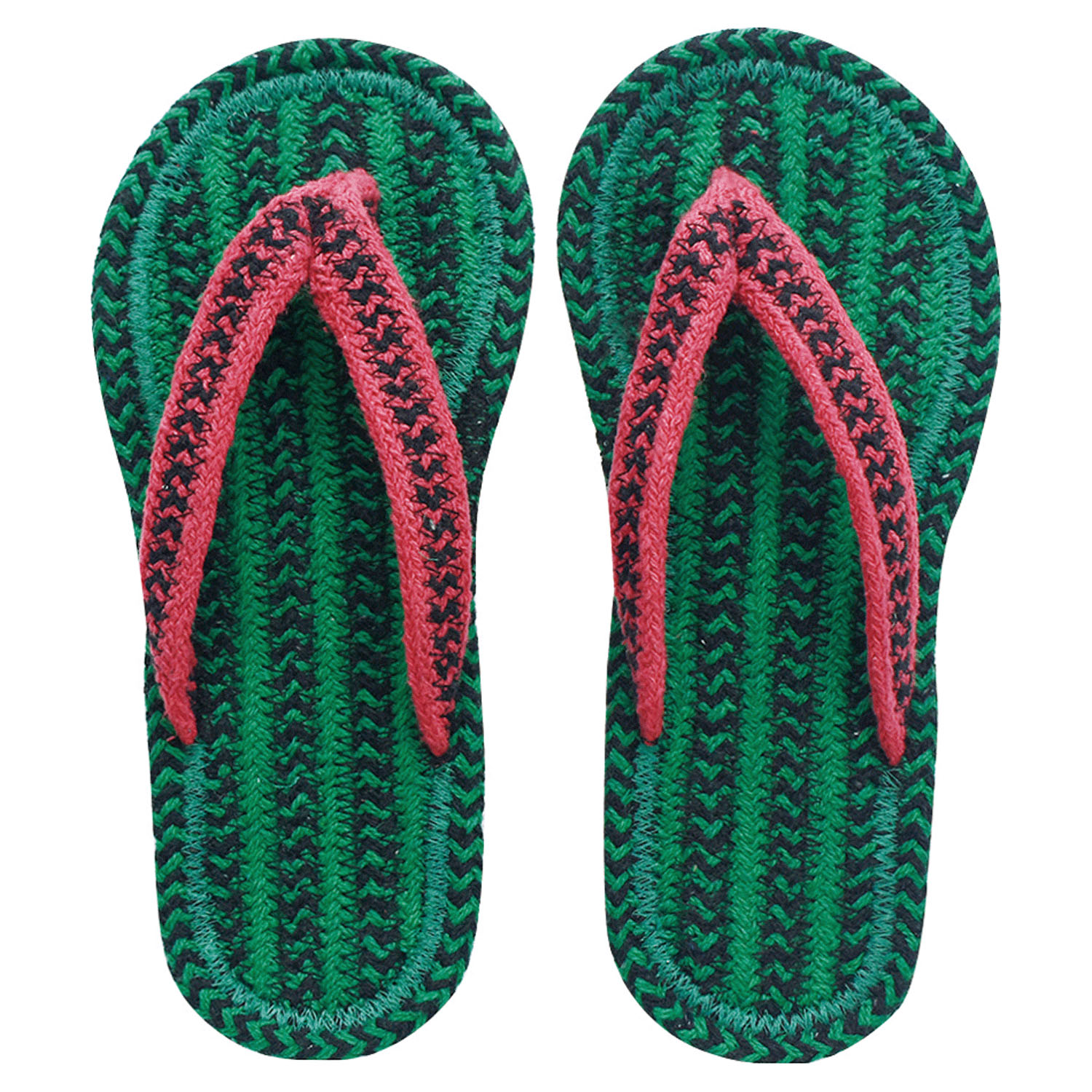 コットンサンダル スイカL - 画像3