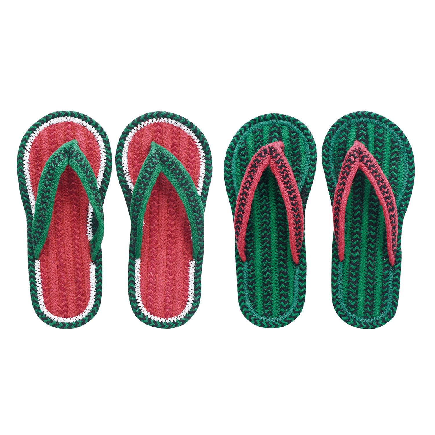 コットンサンダル スイカL