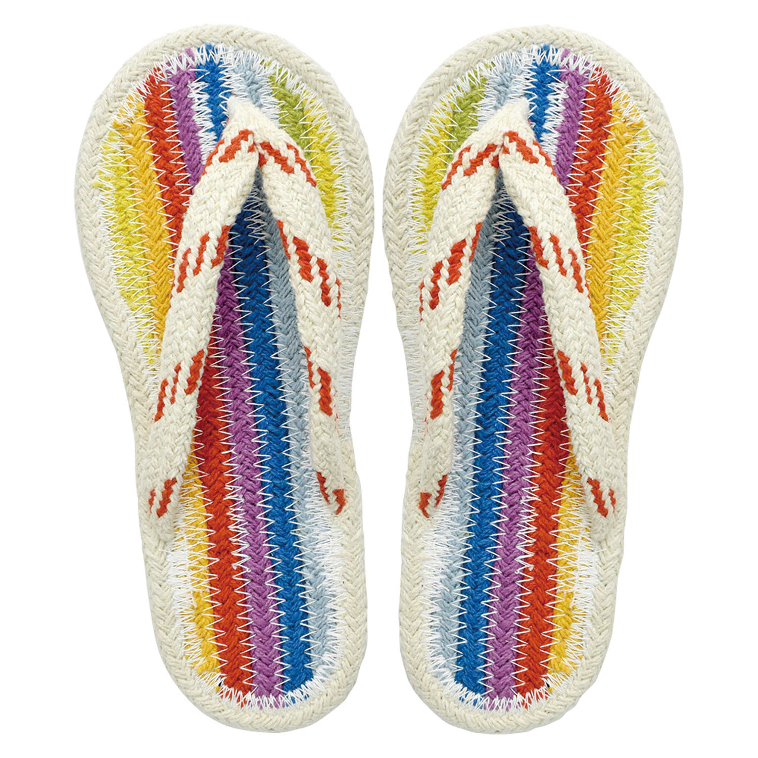 コットンサンダル レインボーM - 画像1