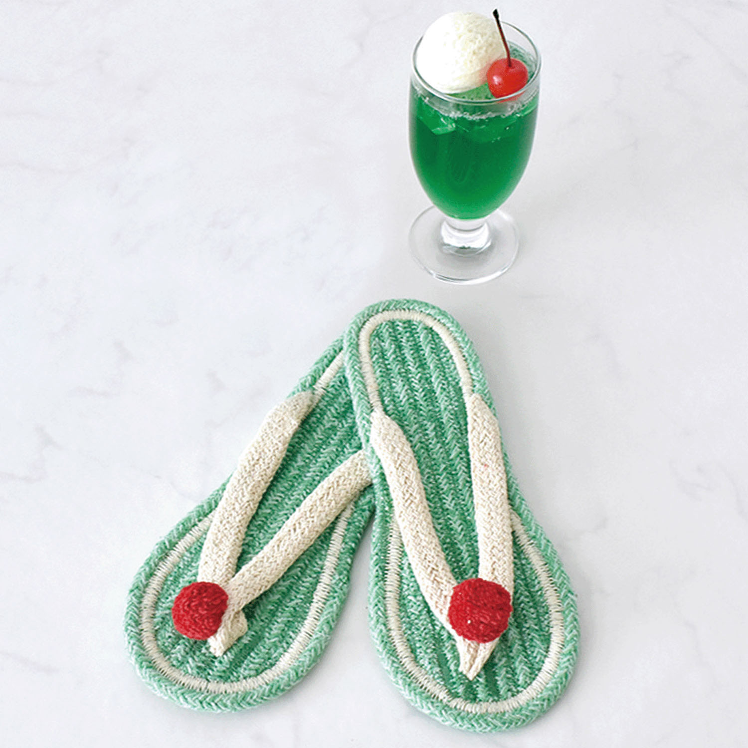 コットンサンダル クリームソーダ - 画像7