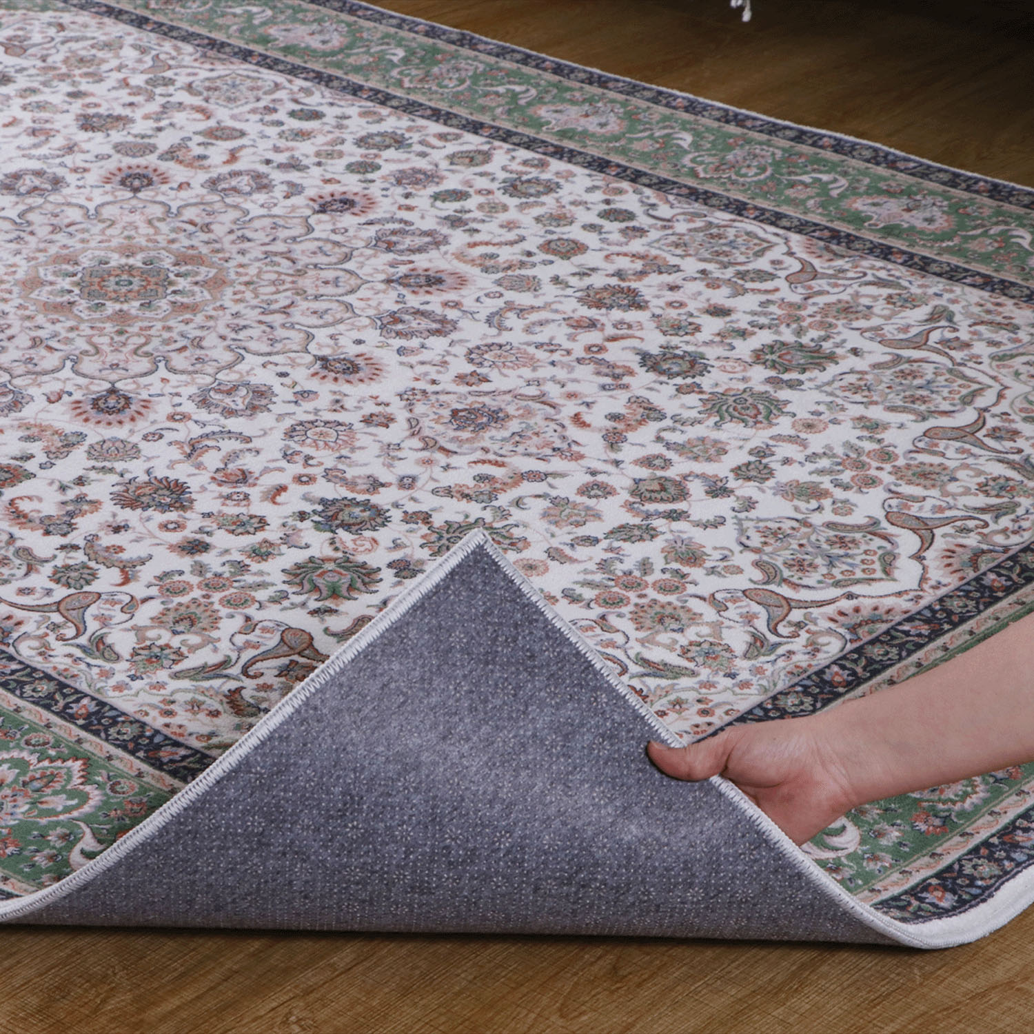 モケット調ラグ シャンティ 160x230cm - 画像7