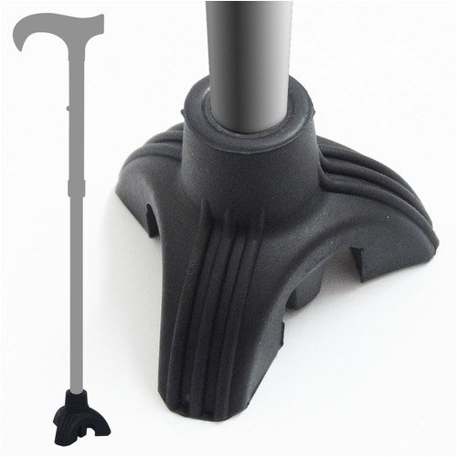 交換用つえ先ゴム 自立する三点式「たっちゃん」 16mm径用 杖先ゴム ケイ・ホスピア - 画像3