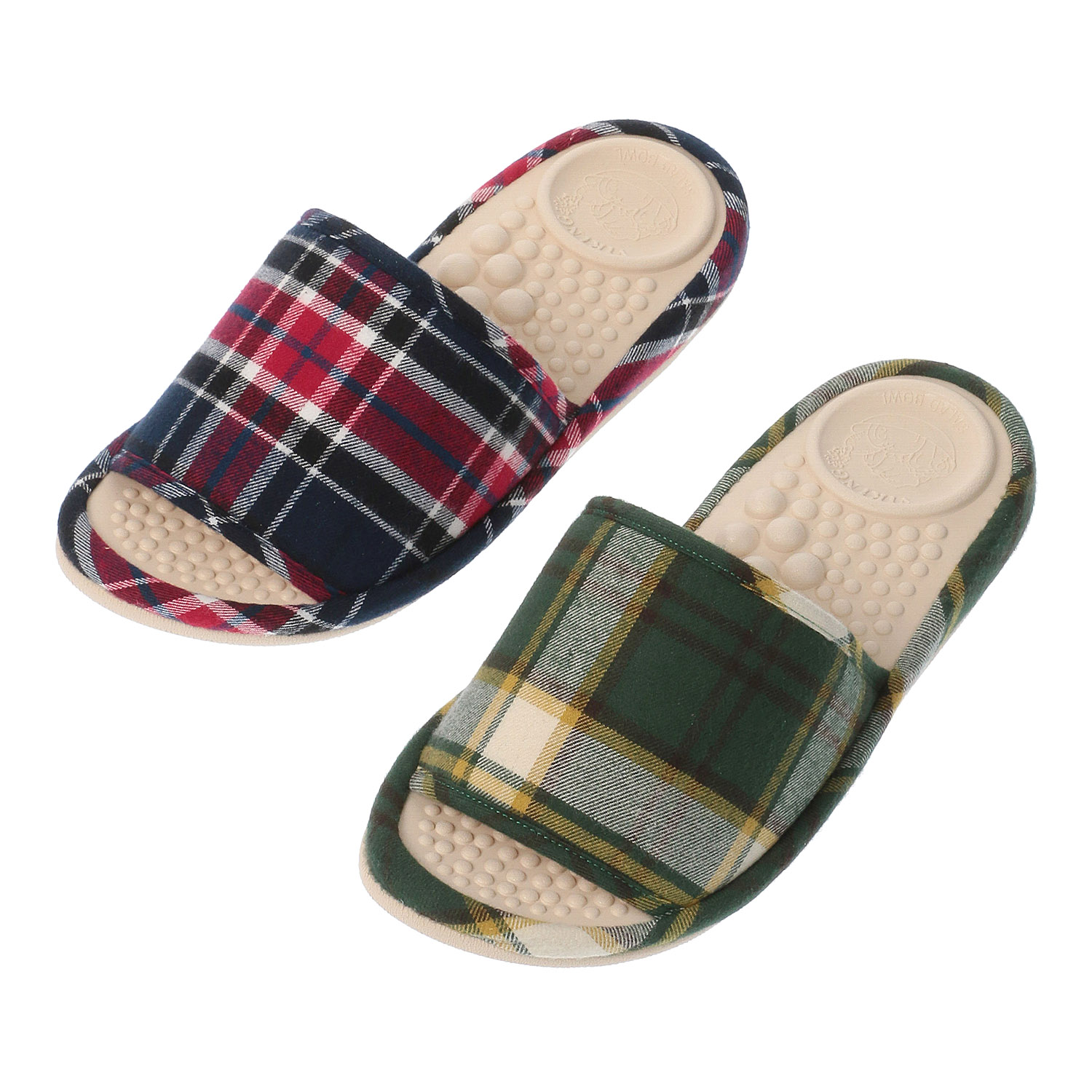 チェックサラダボールL - 画像1