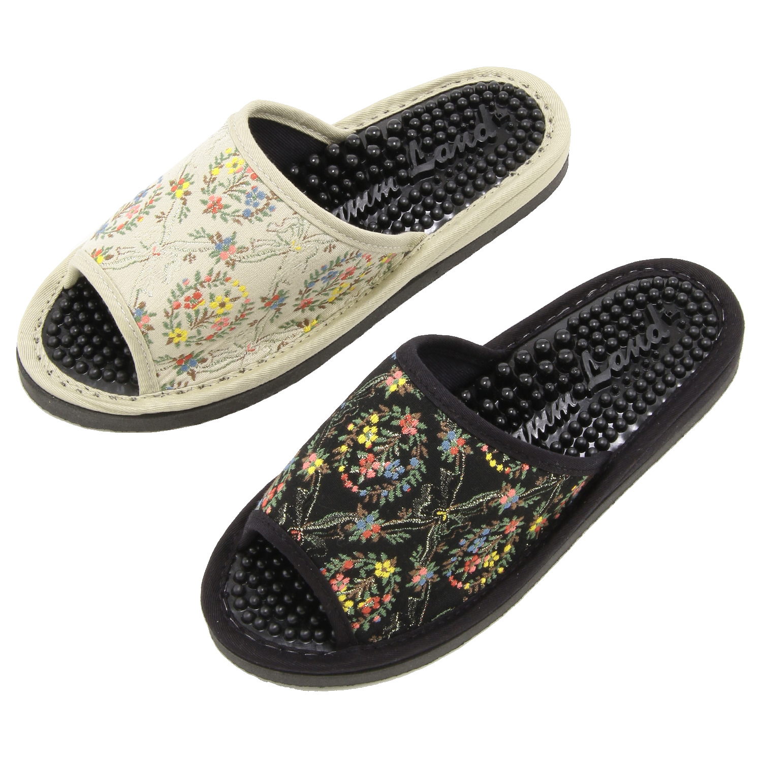 【10：在庫限り】ラメゴブラン健康スリッパ - 画像1