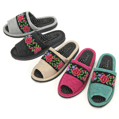 シュニールテープ 健康スリッパ【21－00終了】 - 画像1