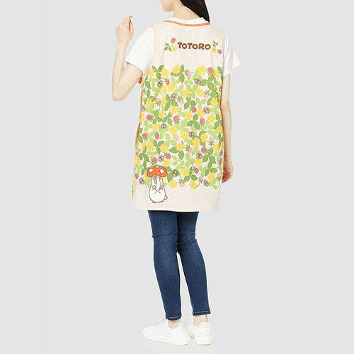 となりのトトロ かっぽう着 いちごがいっぱい（ラン型エプロン〉 - 画像4