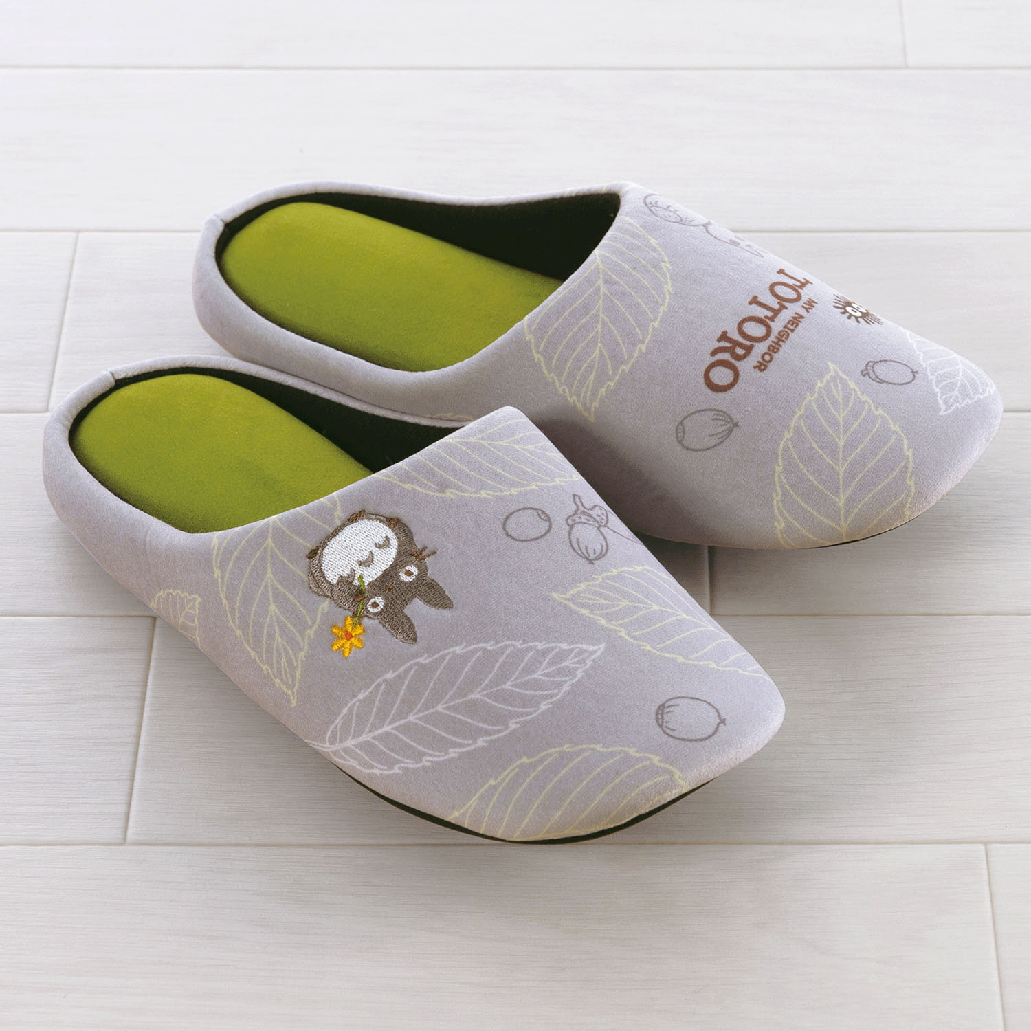 となりのトトロ ソフトスリッパ  どんぐりトトロ - 画像3