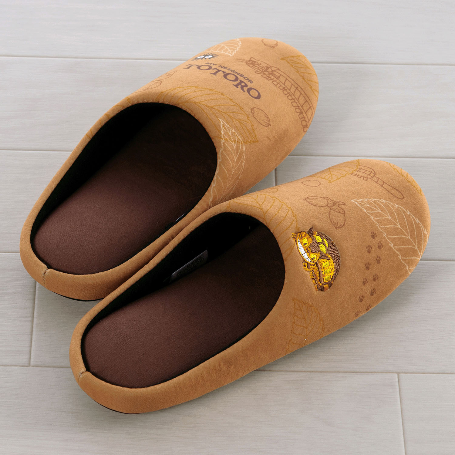 となりのトトロ ソフトスリッパ どんぐりネコバス - 画像3