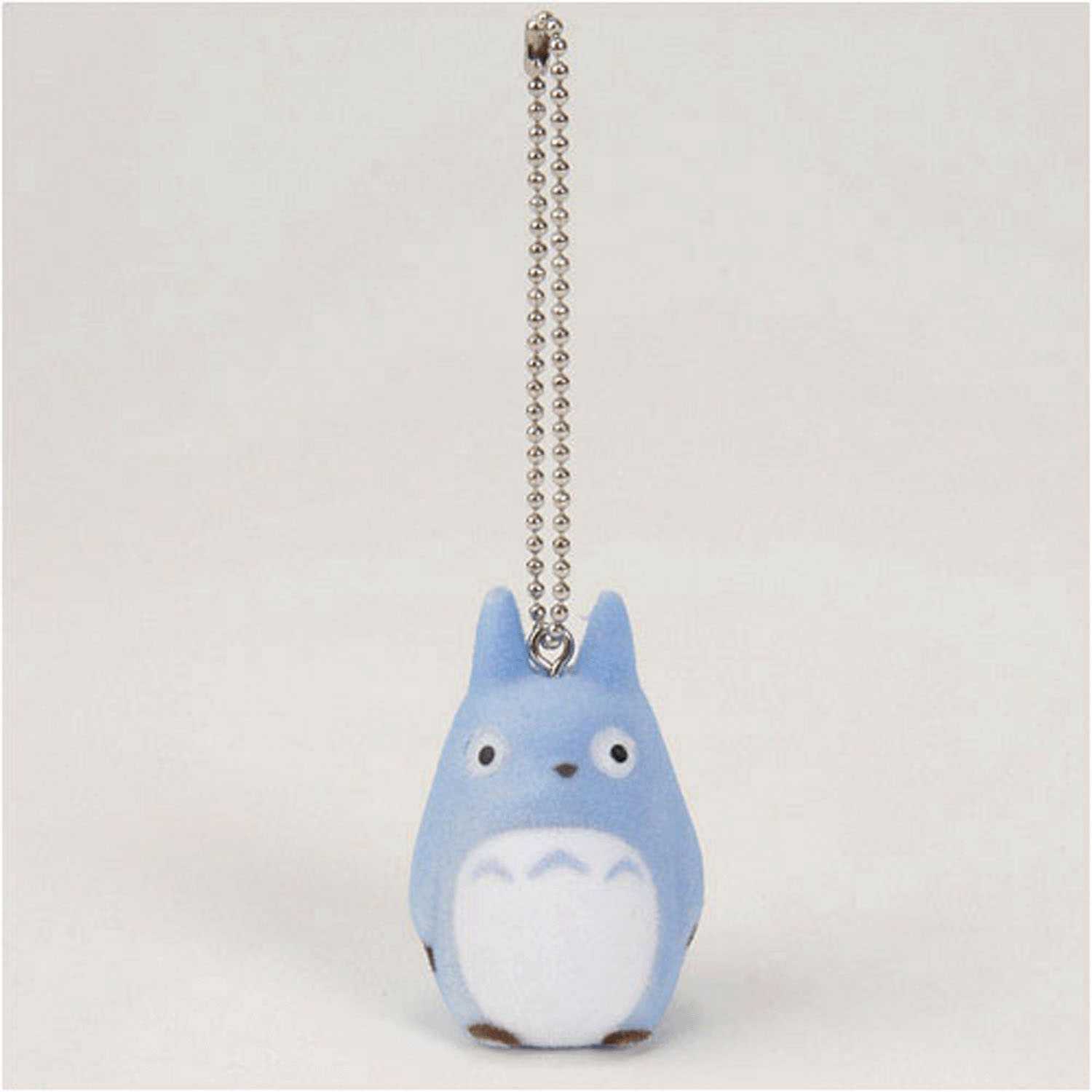 となりのトトロ フロッキングキーチェーン 中トトロ - 画像1