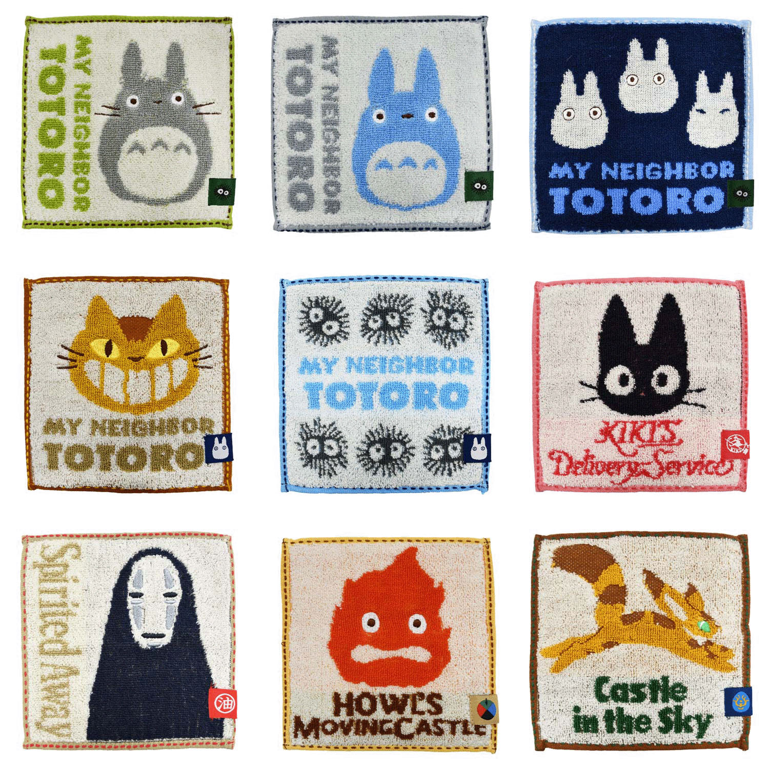 豆タオル ジブリシリーズ - 画像1