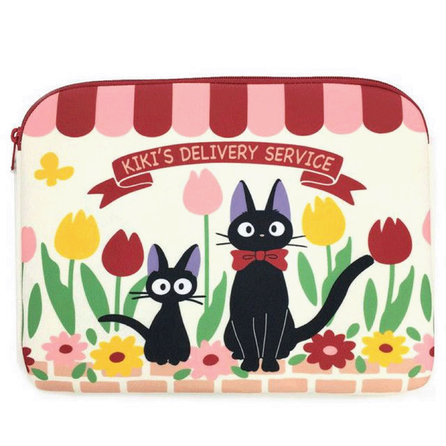 魔女の宅急便 マルチケース ジジとチューリップ畑 - 画像1