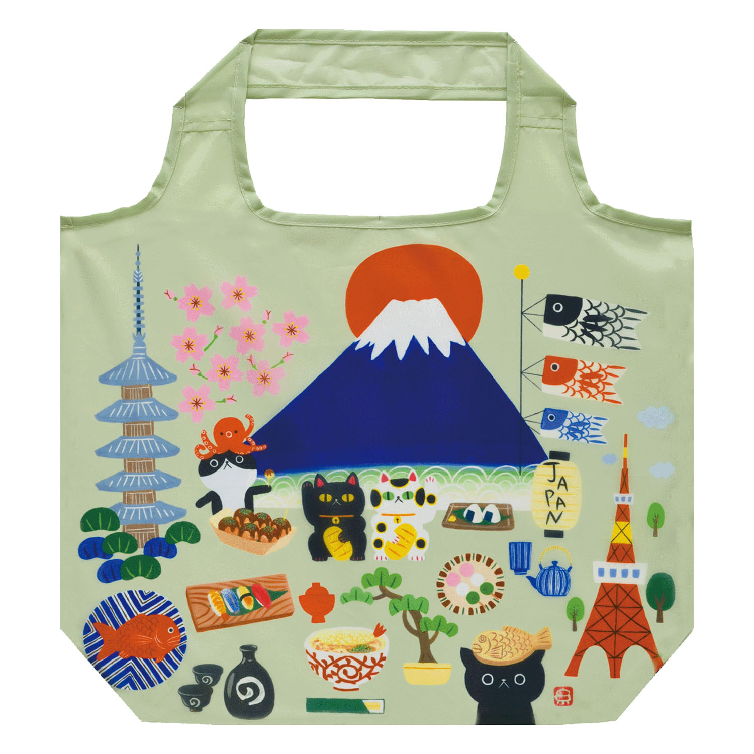 糸井忠晴 エコバッグ JAPAN - 画像1