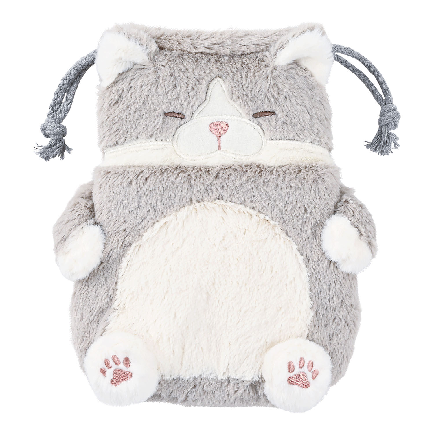 ねこ肯定感巾着 はちわれのかつお