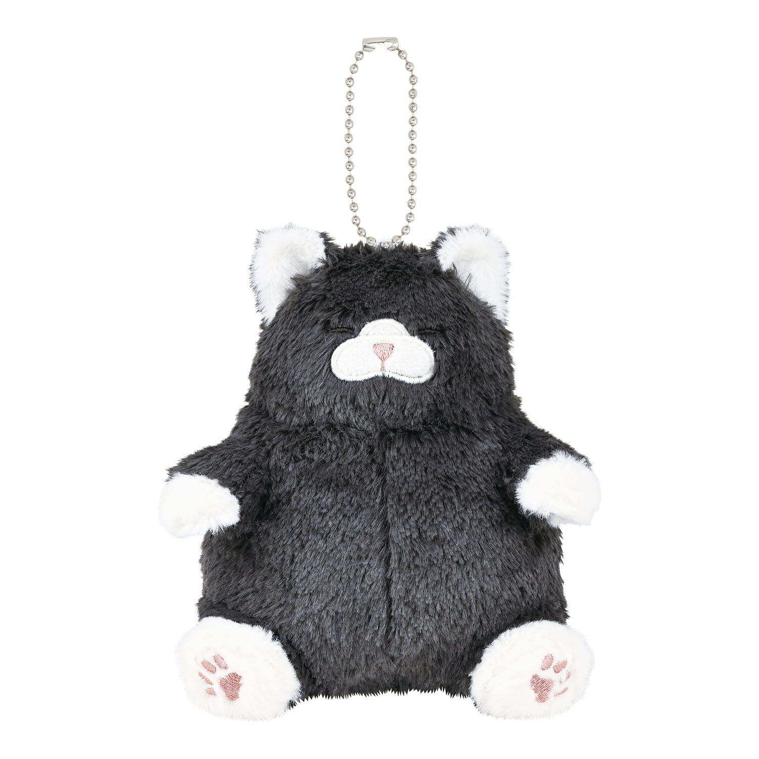 ねこ肯定感チェーンマスコット くろねこのまぐろ