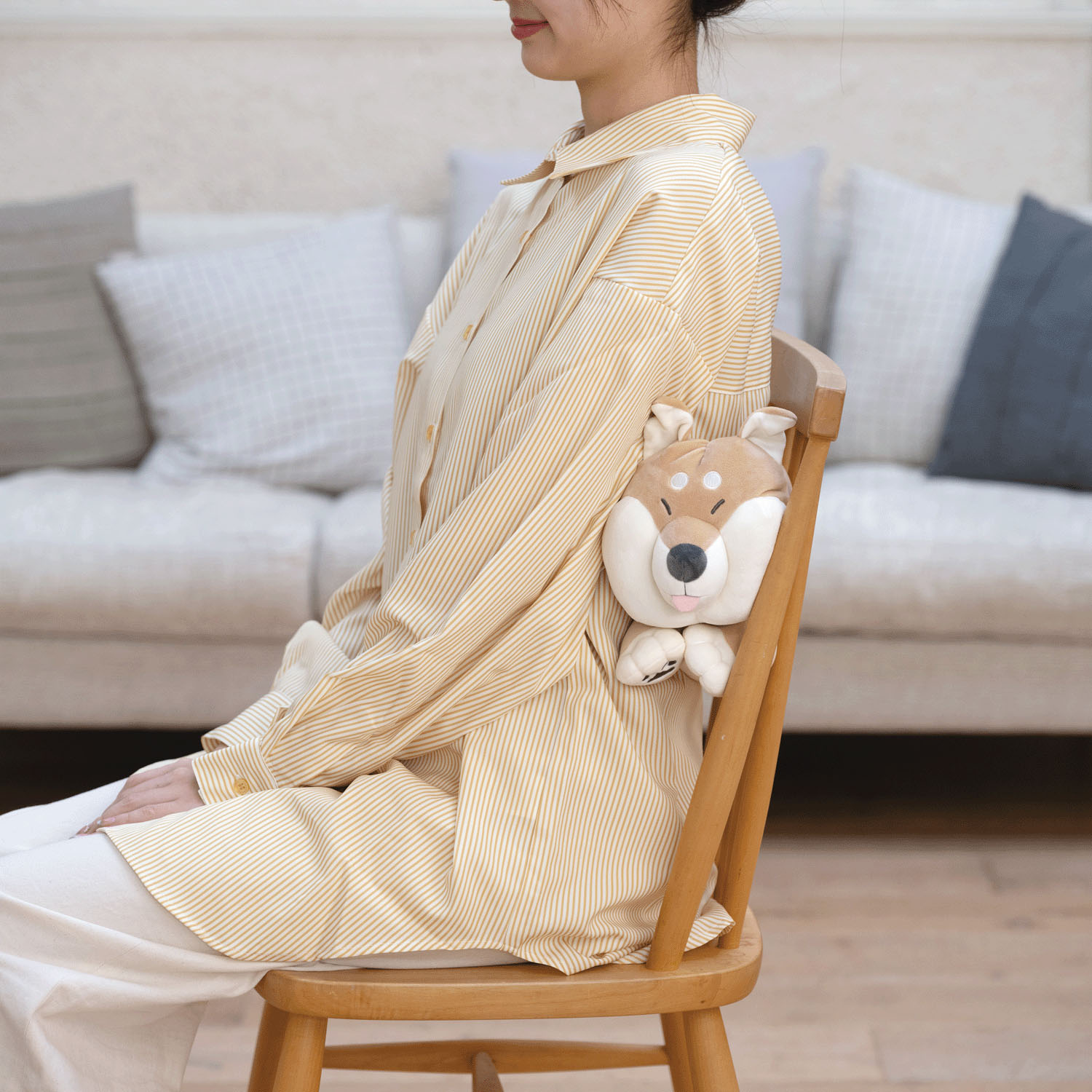 すきまあにまるずー ムギュッション わらび - 画像5