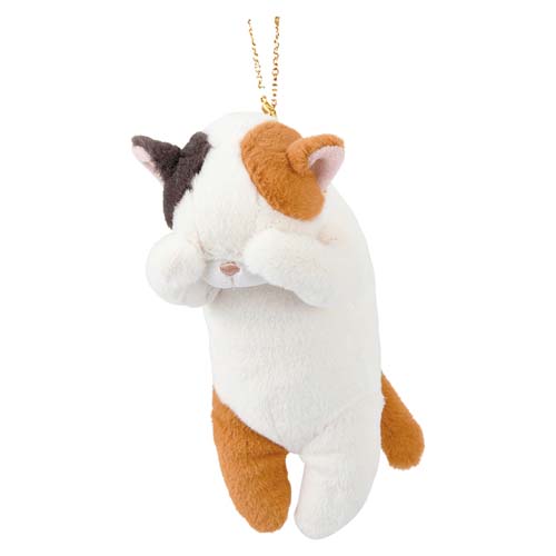 くびねっこ マスコットポーチ ミケネコ - 画像1