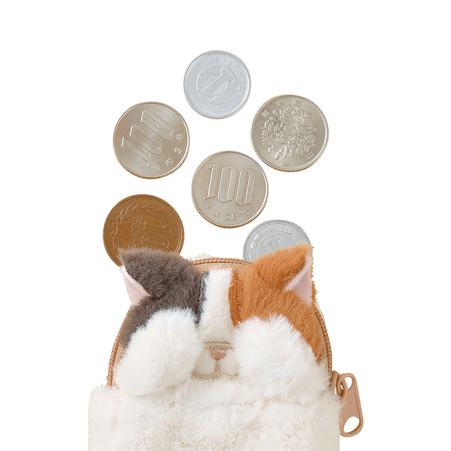 くびねっこ コンパクトポーチ ミケネコ - 画像5