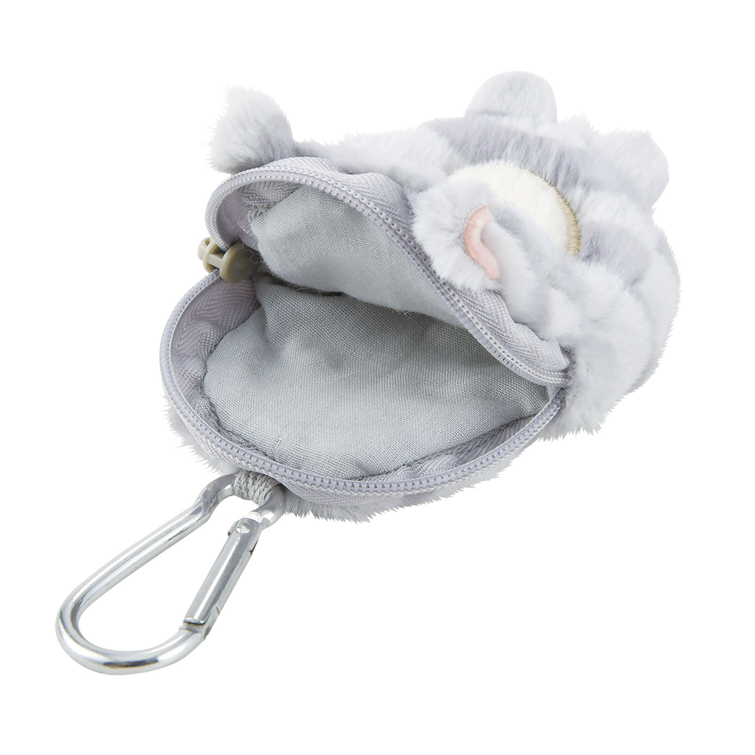 くびねっこ コンパクトポーチ サバトラ - 画像3