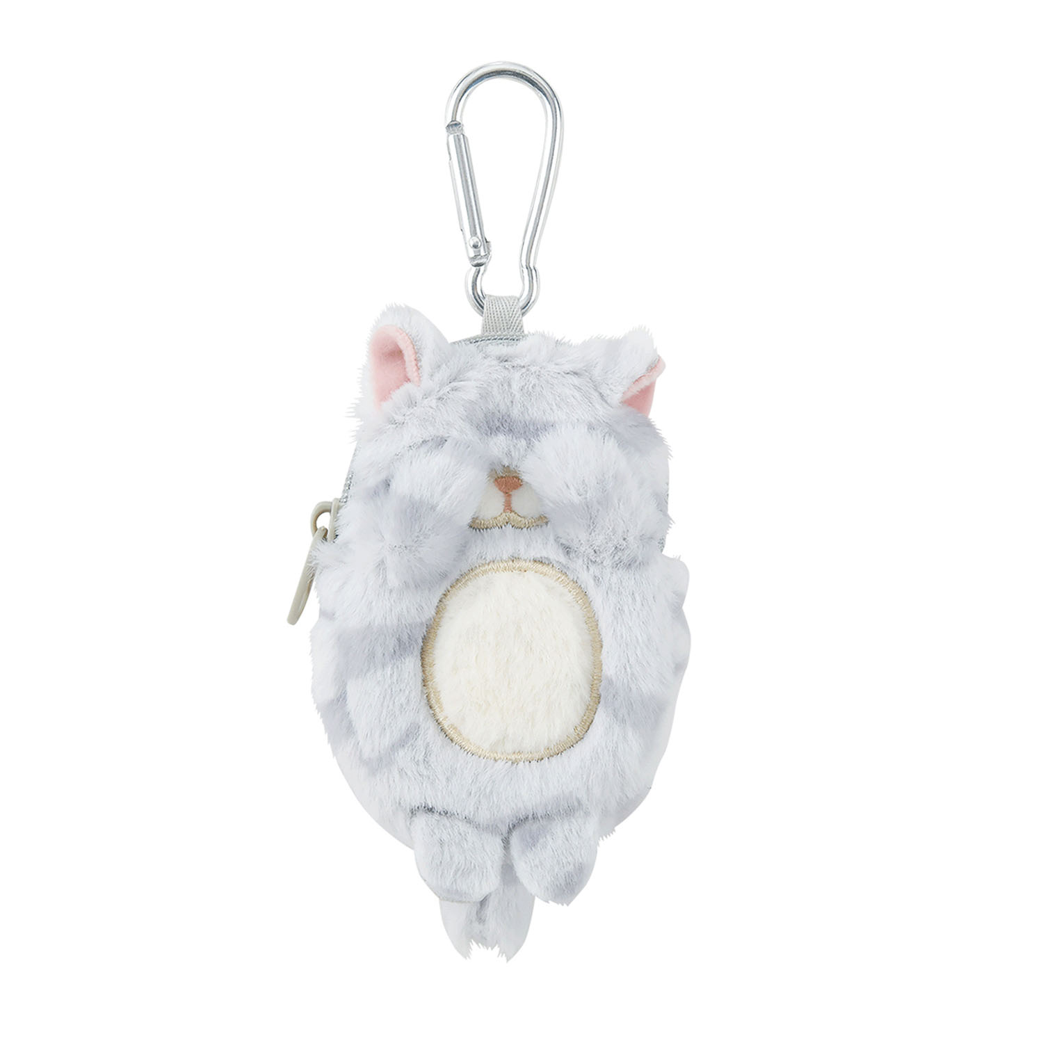 くびねっこ コンパクトポーチ サバトラ - 画像1