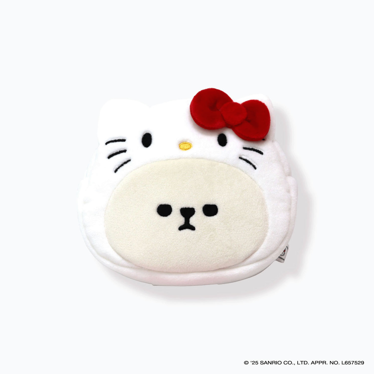 なかよしフェイスポーチ キティ×ビションフリーゼ - 画像1