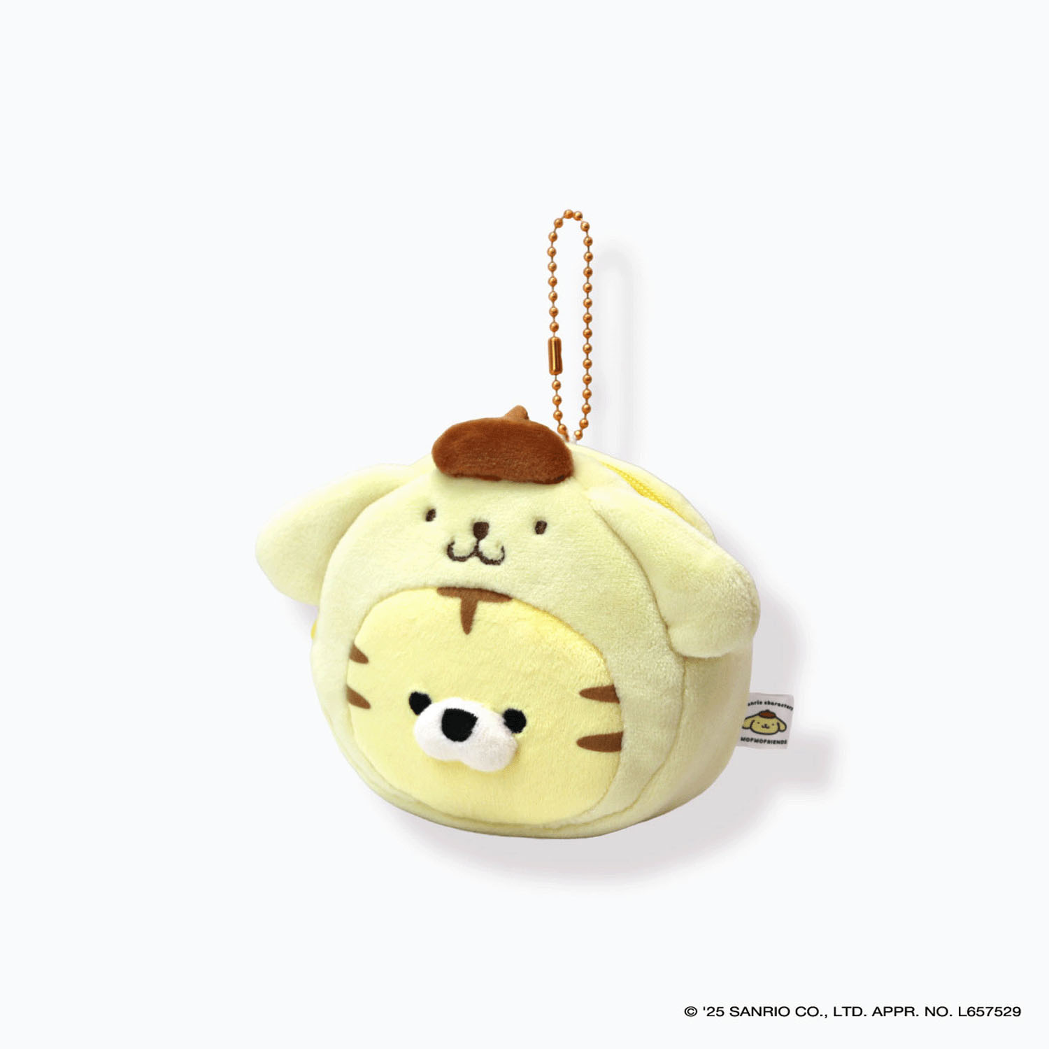 なかよしミニポーチチャーム ポムポムプリン×トラ