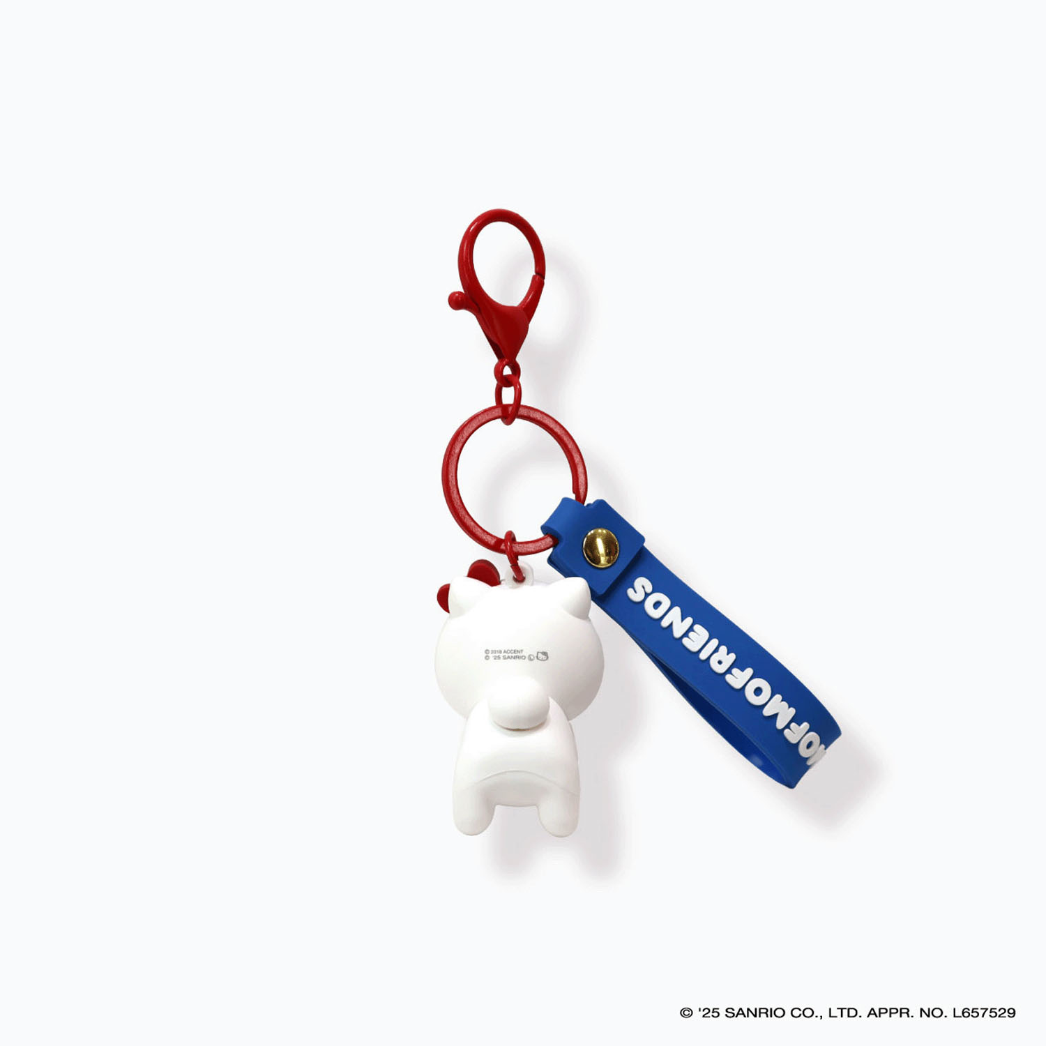 なかよしPVCキーホルダー キティ×ビションフリーゼ - 画像4